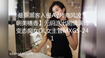 最新黑客入侵AV片商风波【朝美穗香】无码流出剧情演绎变态痴女OL女主管MXGS-241