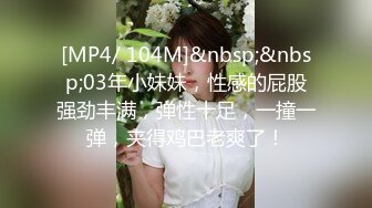 [MP4/ 104M]&nbsp;&nbsp;03年小妹妹，性感的屁股强劲丰满，弹性十足，一撞一弹，夹得鸡巴老爽了！