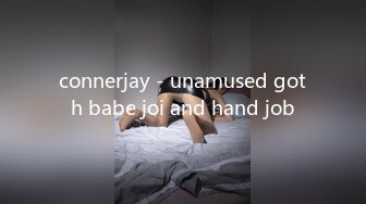 connerjay - unamused goth babe joi and hand job