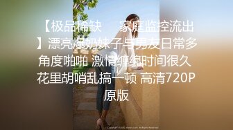 【极品稀缺❤️家庭监控流出】漂亮爆奶妹子与男友日常多角度啪啪 激情缠绵时间很久 花里胡哨乱搞一顿 高清720P原版